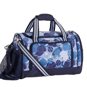 NWT PBK Pottery Barn Kids Mackenzie Sport Duffle in Sport Camo Print NO MONO